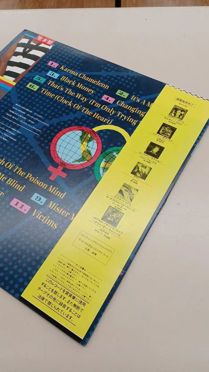 Victor Sample Disc Unbenutzte Schallplatte Malen nach Zahlen