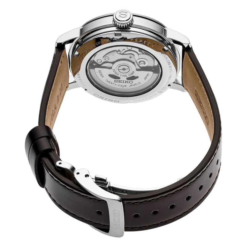SPB115 Presage 39.9mm - Brown on Leather Strap