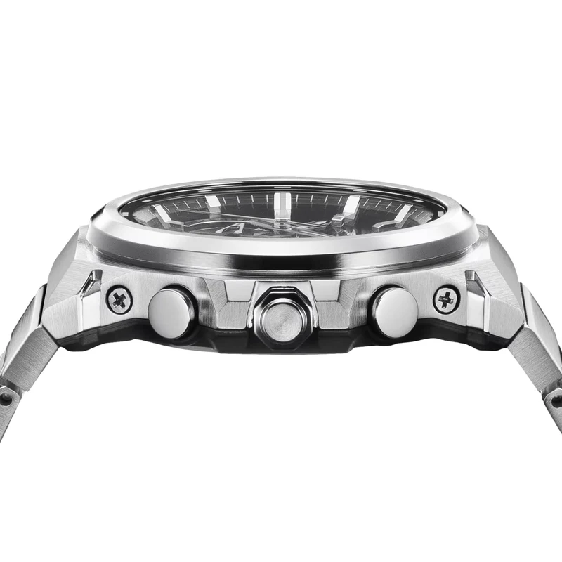 GST-B1000D-1A G-Steel 44.2mm - Grey on Bracelet