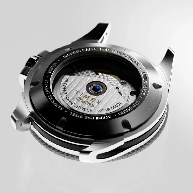 Atelier Marine M1a 41mm - Black on Rubber Strap