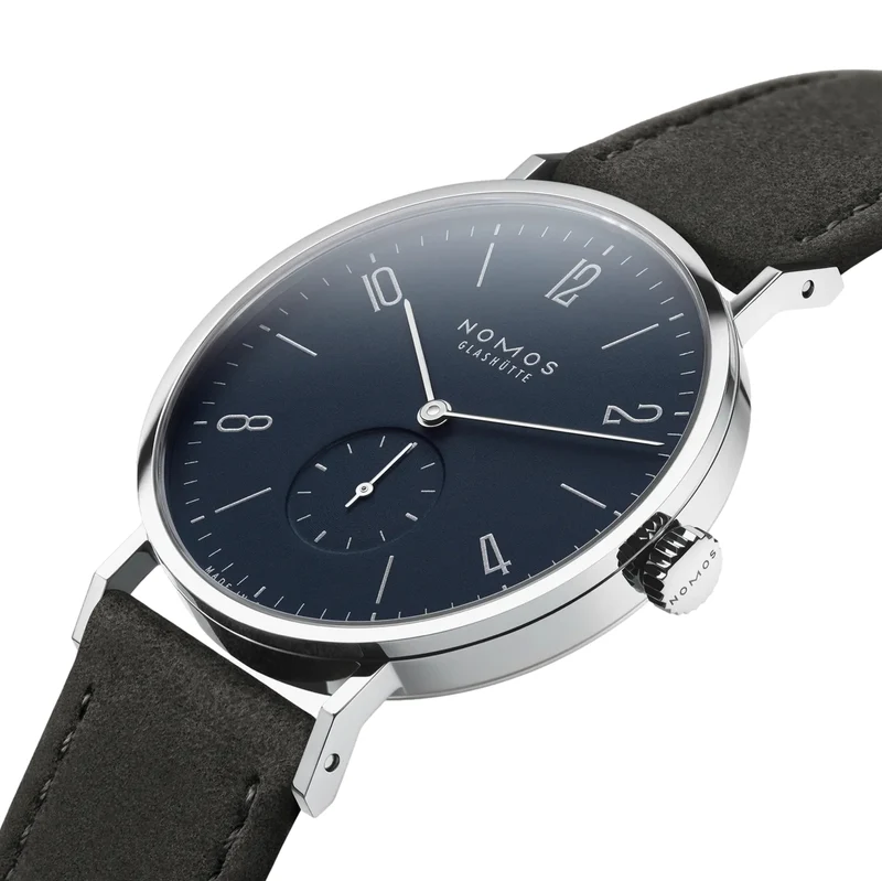 Tangente 38mm - Blue on Strap
