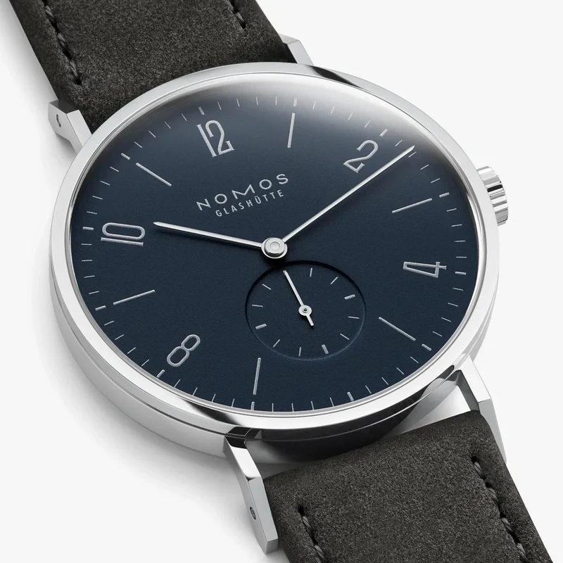 Tangente 38mm - Blue on Strap