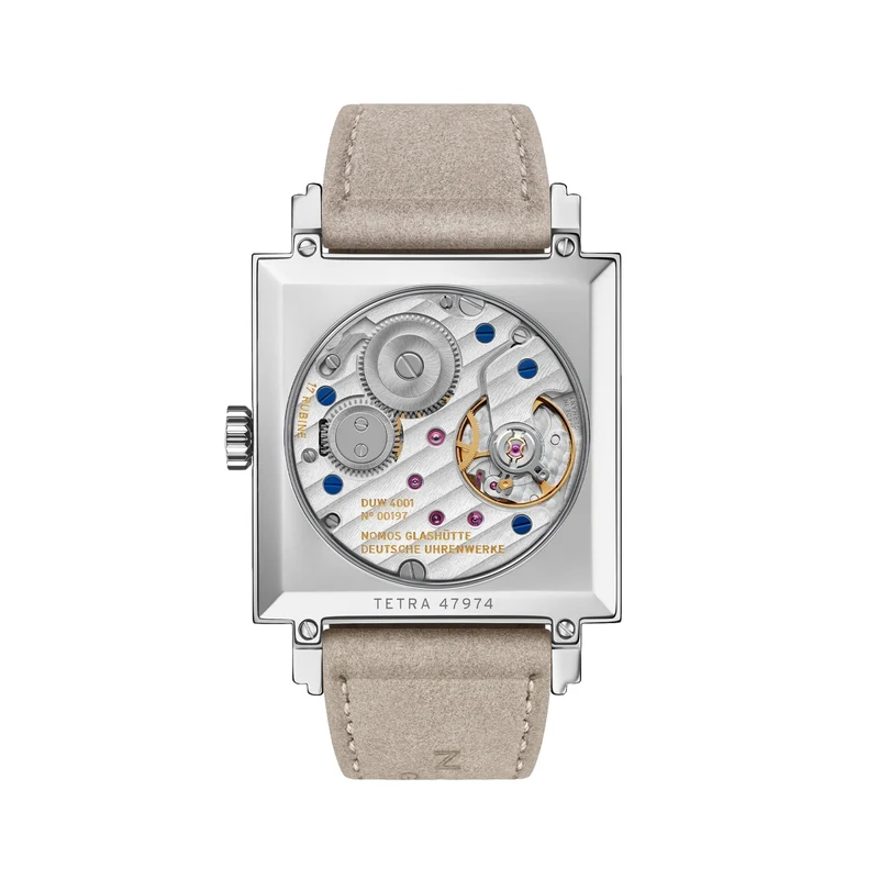 Tetra Salvia Sapphire Back 29.5mm - Sage Green on Strap