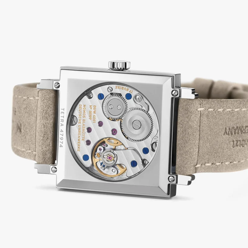 Tetra Salvia Sapphire Back 29.5mm - Sage Green on Strap
