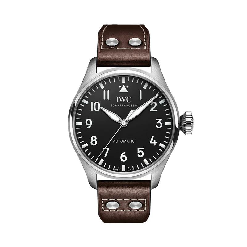 Big Pilot’s Watch 43mm - Black on Leather Strap