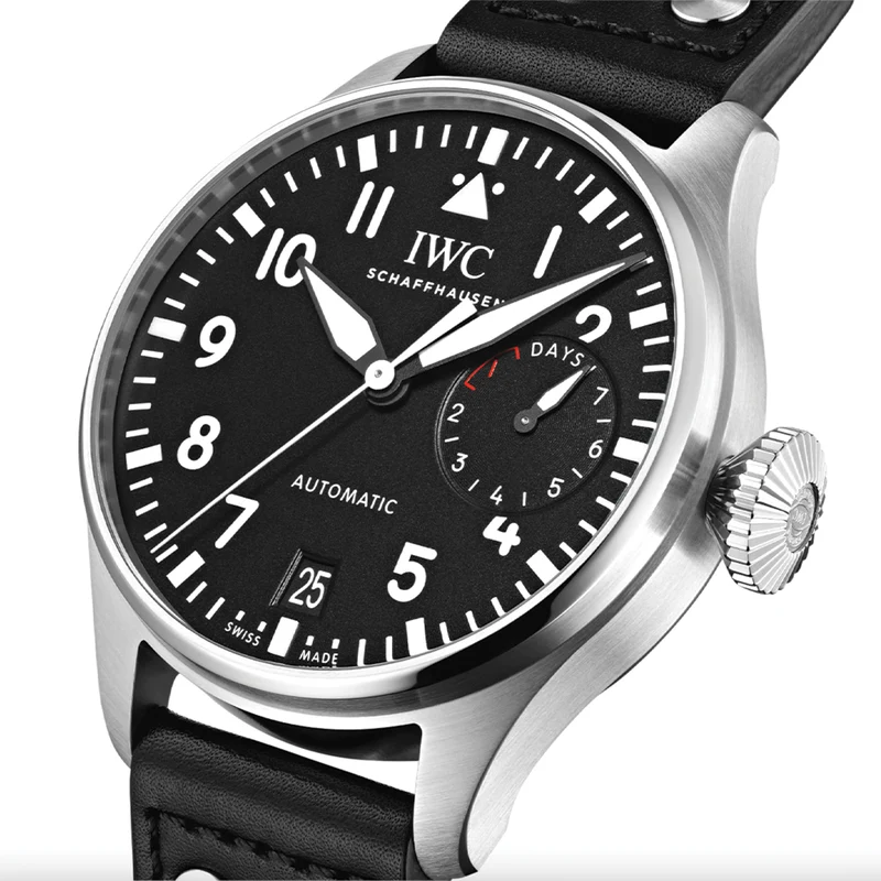 Big Pilot’s Watch 46.2mm - Black on Leather Strap