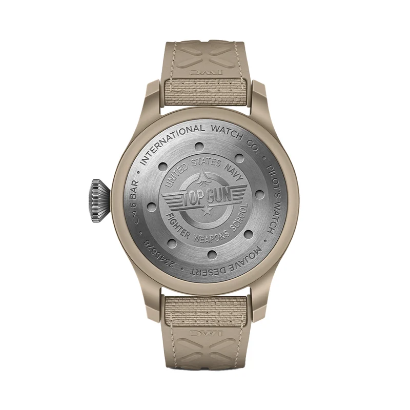 Big Pilot's Watch Edition "Mojave Desert" Ceramic Case 46mm - Brown on Rubber Strap