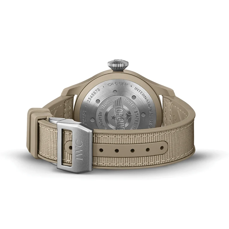 Big Pilot's Watch Edition "Mojave Desert" Ceramic Case 46mm - Brown on Rubber Strap