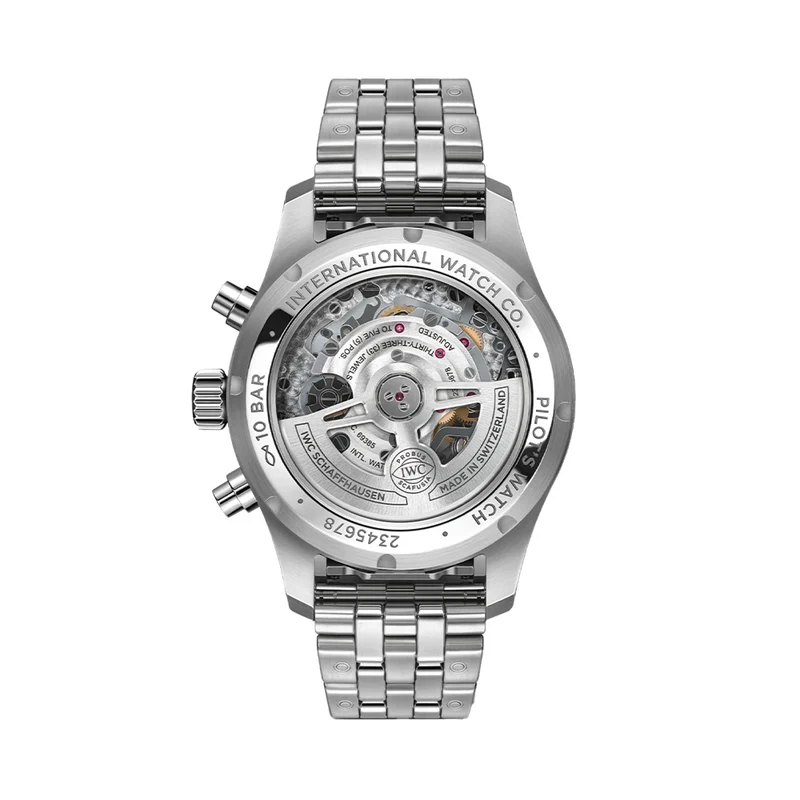 Pilot's Watch Chronograph 41mm - Green on Bracelet