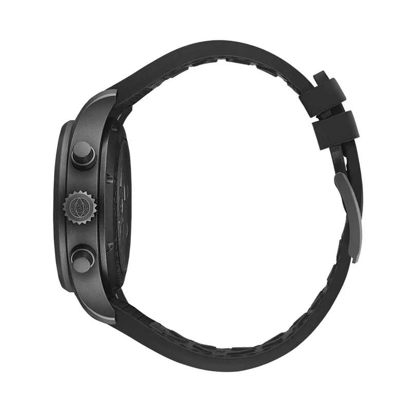 Pilot's Watch Chronograph TOP GUN Ceratanium® Case 41mm - Black on Rubber Strap