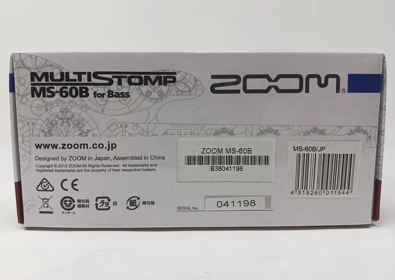 ZOOM MULTI STOMP MS-60B