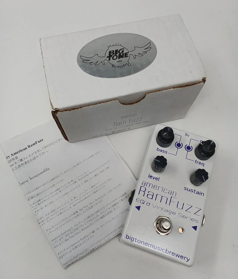 BIGTONEMUSICBREWERY Effektpedal: AMERICAN RAMFUZZ