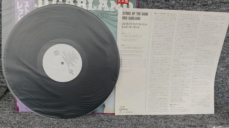VICTOR Sample Disc Unused Record Red Garland Strike Up the Band