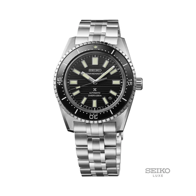 SJE101 Prospex Marinemaster 1965 Heritage Diver 39.5mm - Black on Bracelet