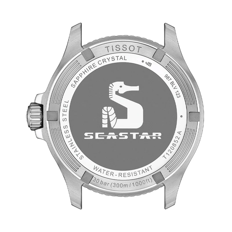 Seastar 1000 Quartz GMT Gold/Steel 40mm - Black on Bracelet