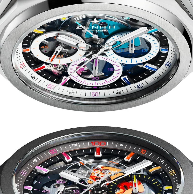 Defy Extreme Chroma Limited Edition 45mm - White on Rubber Strap