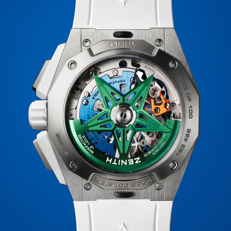 Defy Extreme Chroma Limited Edition 45mm - White on Rubber Strap
