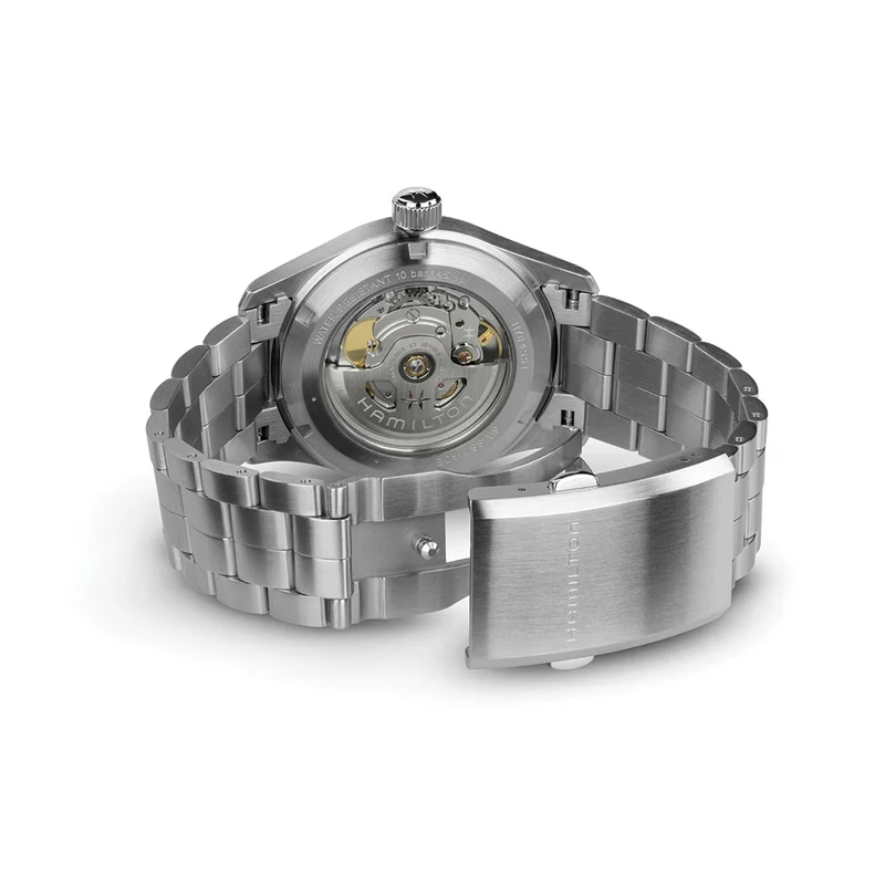 Khaki Field Auto Date 42mm - Green on Bracelet