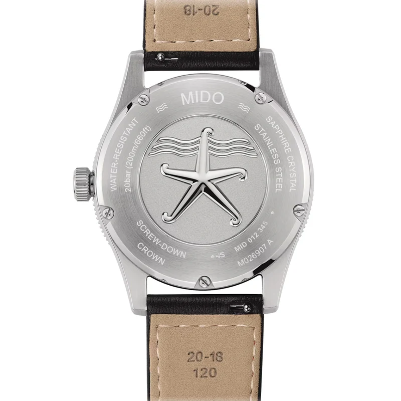 Ocean Star 39mm - Black on Fabric Strap
