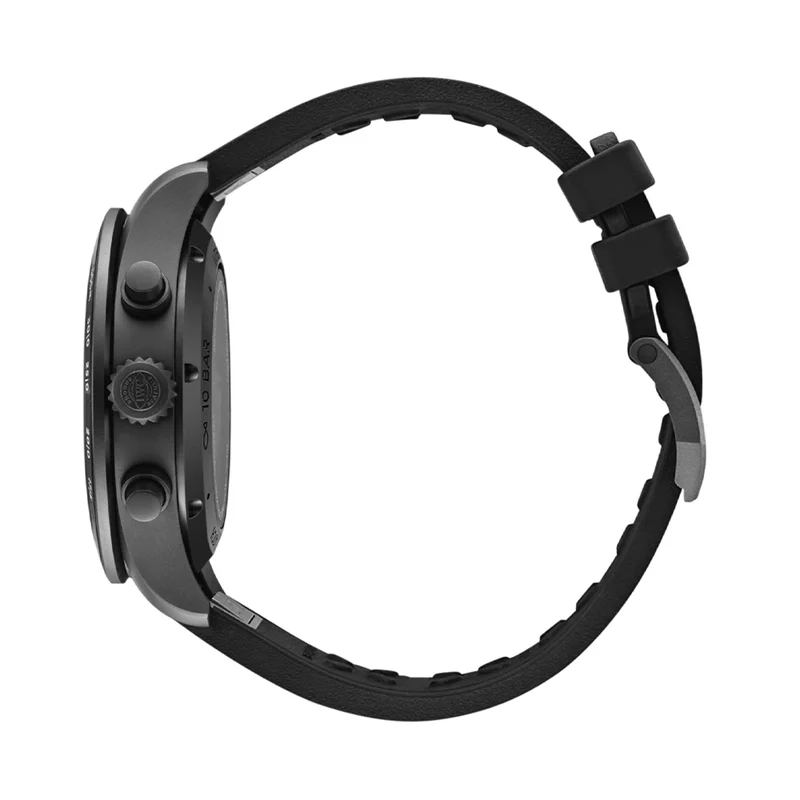 Pilot’s Watch Performance Chronograph Mercedes-AMG PETRONAS Formula One™ Team Ceratanium® Case 41mm - Black on Rubber Strap