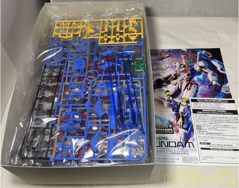 BANDAI Last One Prize: The Witch from Mercury Gundam Aerial Solid Clear Another 1/100 Full Mechanics