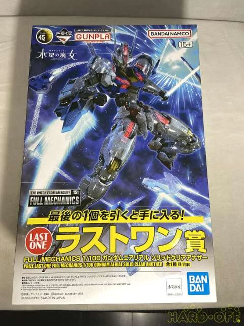 BANDAI SPIRITS Gundam Aerial Solid Clear Another 1/100 FULL MECHANICS