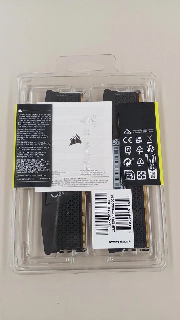 CORSAIR [Ungeöffneter Artikel] DDR5-Speicher CMK32GX5M2B5200C40