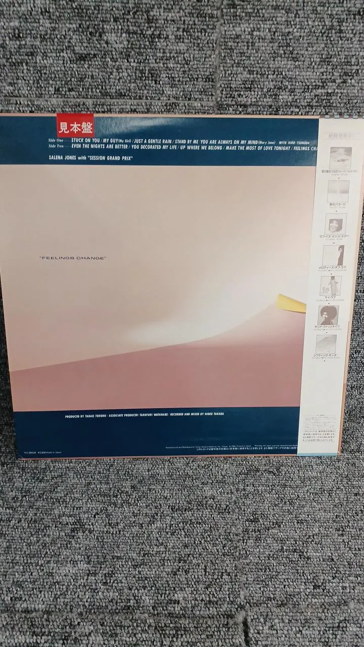 JVC Sample Disc Unused Record Salina Jones Feelings Chain