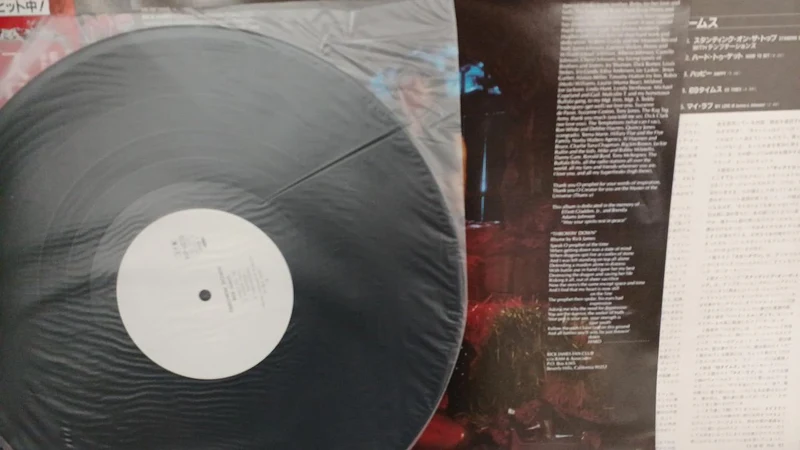 VICTOR Sample Disc Unused Record Rick James Throw-In Down
