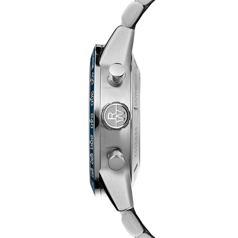Freelancer Automatic Chronograph Ceramic Bezel 43.5mm - Blue on Bracelet