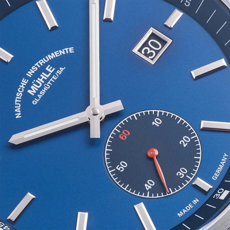 29er Big Small Seconds Automatic 42.4mm - Blue on Fabric Strap