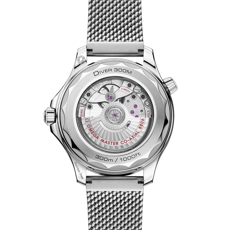 Seamaster Diver 300M 42mm - Black on Mesh Bracelet