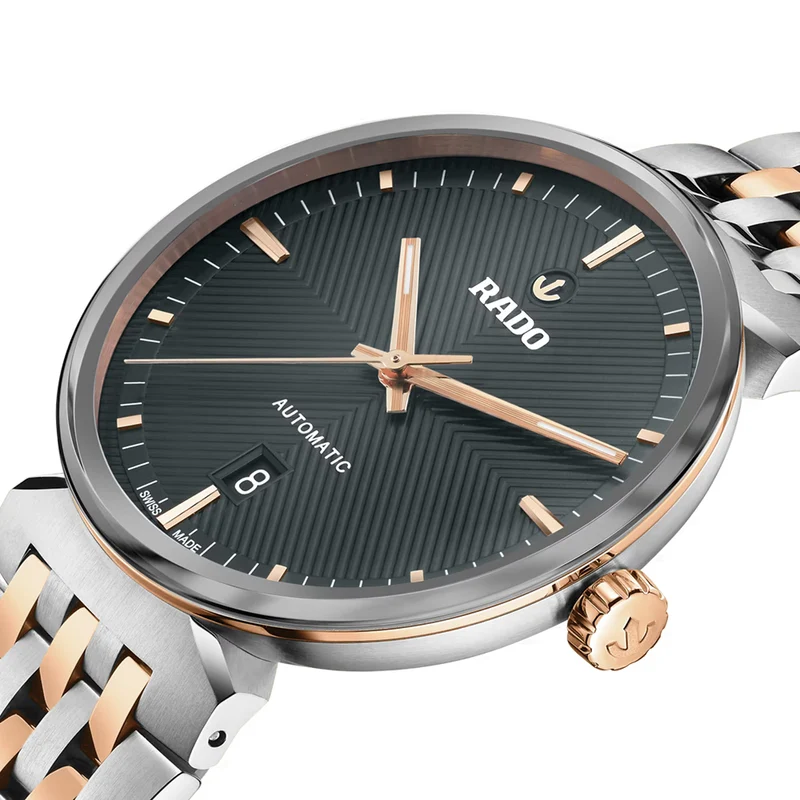 Florence Automatic Two-Tone 39mm - Grey on Bracelet