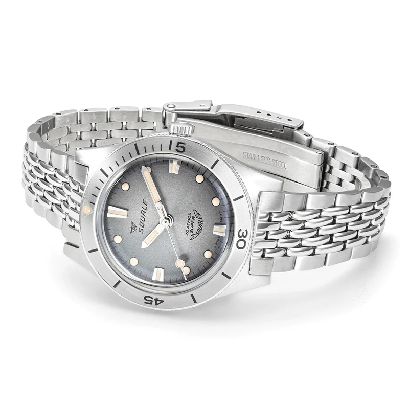 Super-Squale 38mm - Sunray Grey on Bracelet