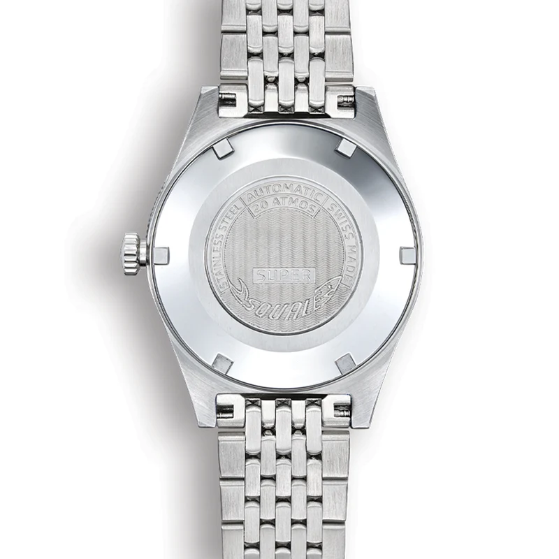 Super-Squale 38mm - Sunray Grey on Bracelet
