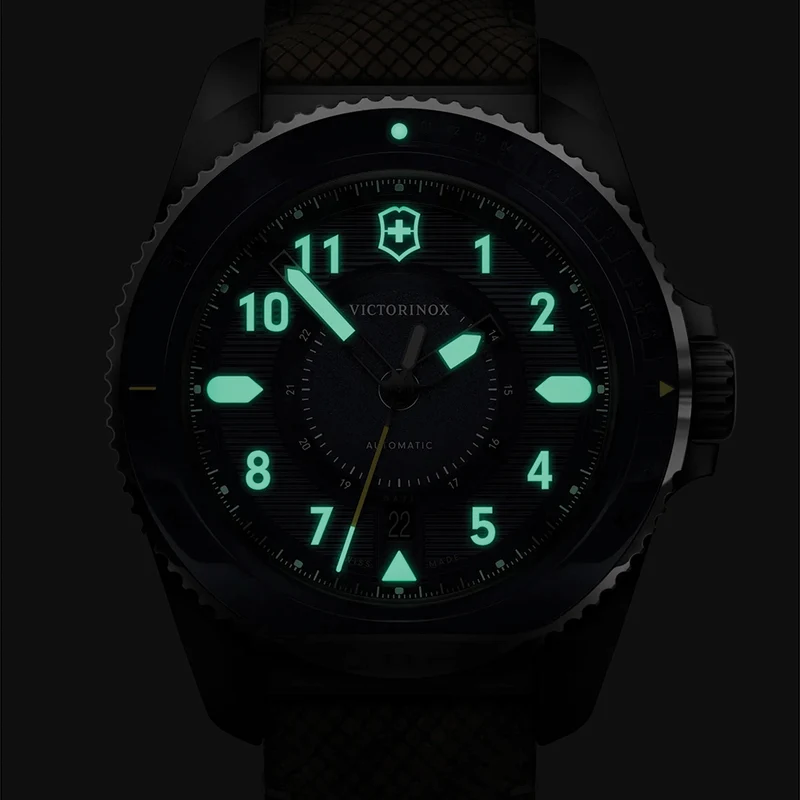 Journey 1884 Quartz 43mm - Blue on Wood Strap w/ Extra Rubber Strap