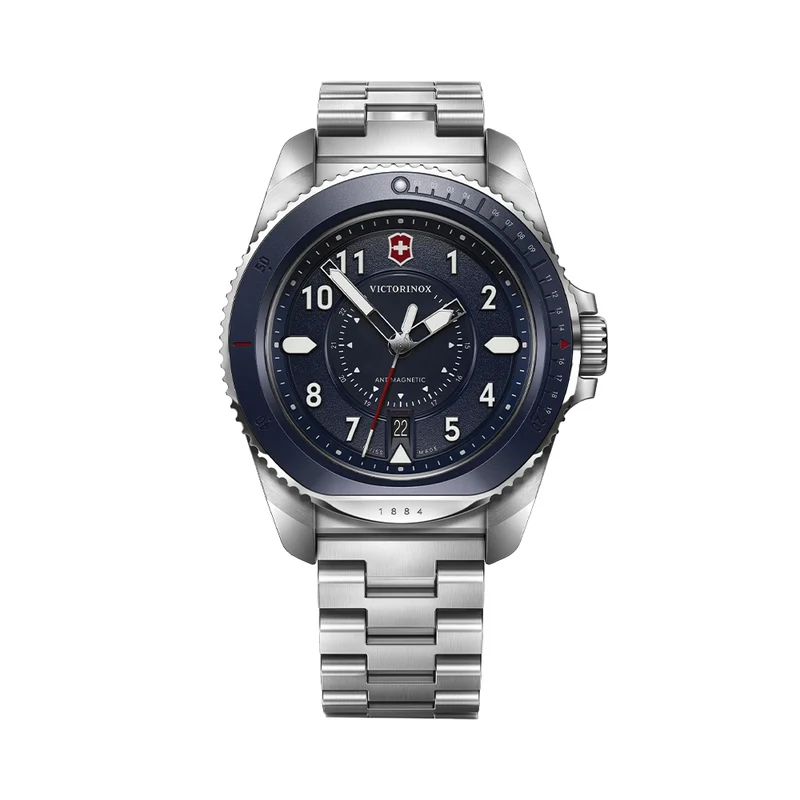 Journey 1884 Quartz 43mm - Blue on Bracelet