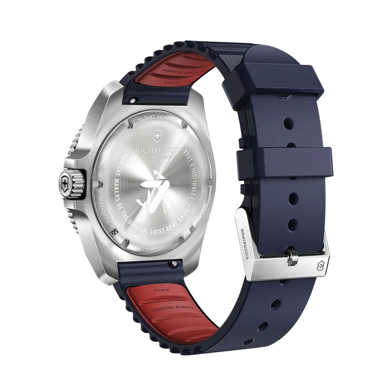 Journey 1884 Quartz 43mm - Blue on Rubber Strap