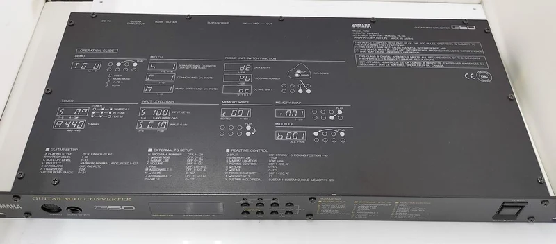 YAMAHA MIDI-Konverter + Tonabnehmer G50 + B1D