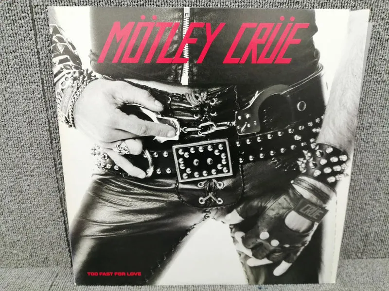 ELEKTRA Analoge Schallplatte MOTLEY CRUE/TOO FAST FOR LOV