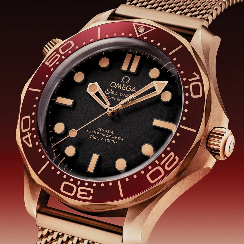 Seamaster Diver 300M Bronze Gold 42mm - Black on Bracelet