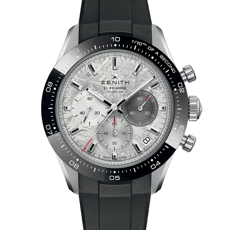 Chronomaster Sport 41mm - Grey on Bracelet w/ Extra Rubber Strap