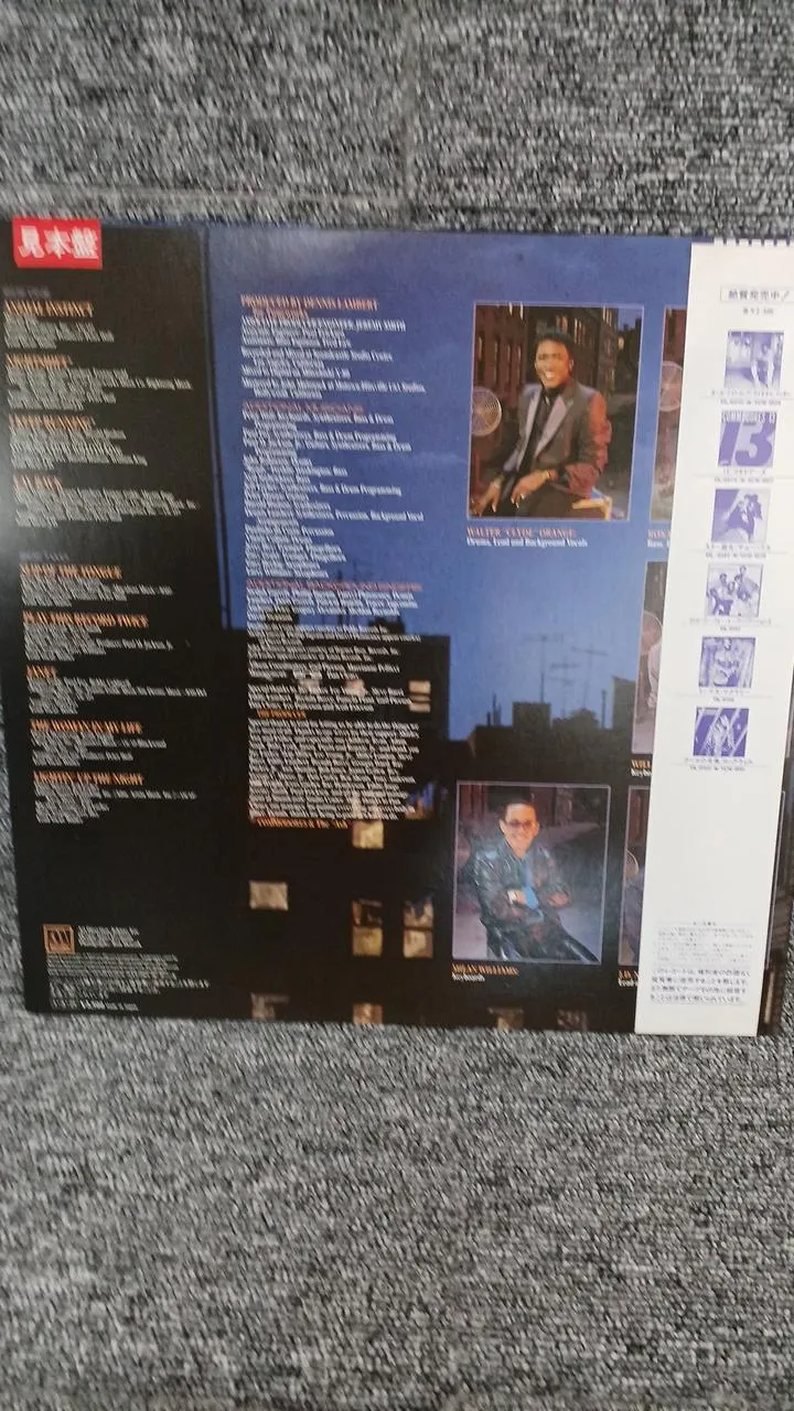 VICTOR Sample Disc Unused Record Commodores Night Shift