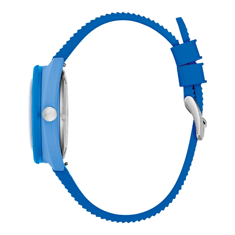 Snorkel Blue Tang Fish 41mm - Blue on Rubber Strap