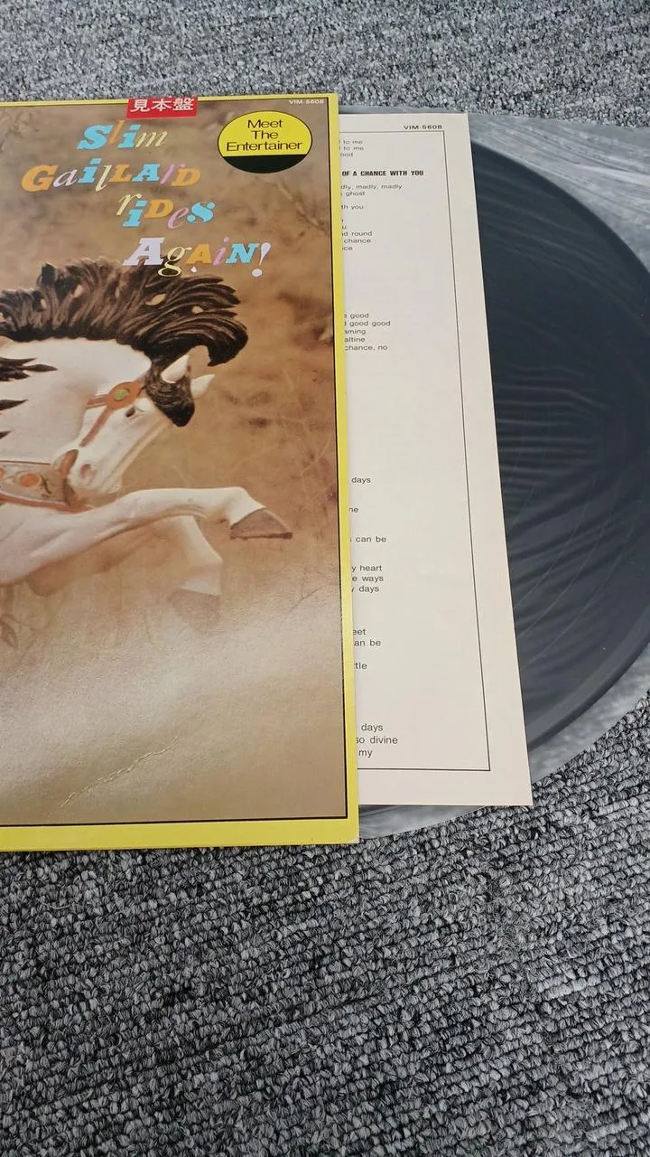 Victor Sample Disc Unused Record Slim Gaillard