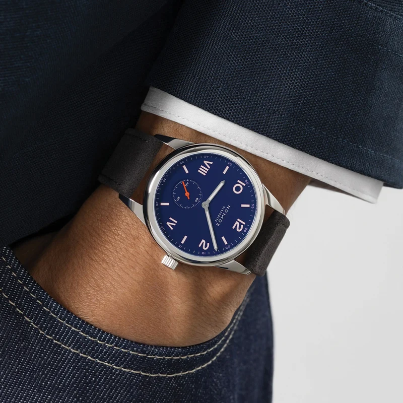 Club Campus "Night Sky" Sapphire Back 38mm - Blue on Strap