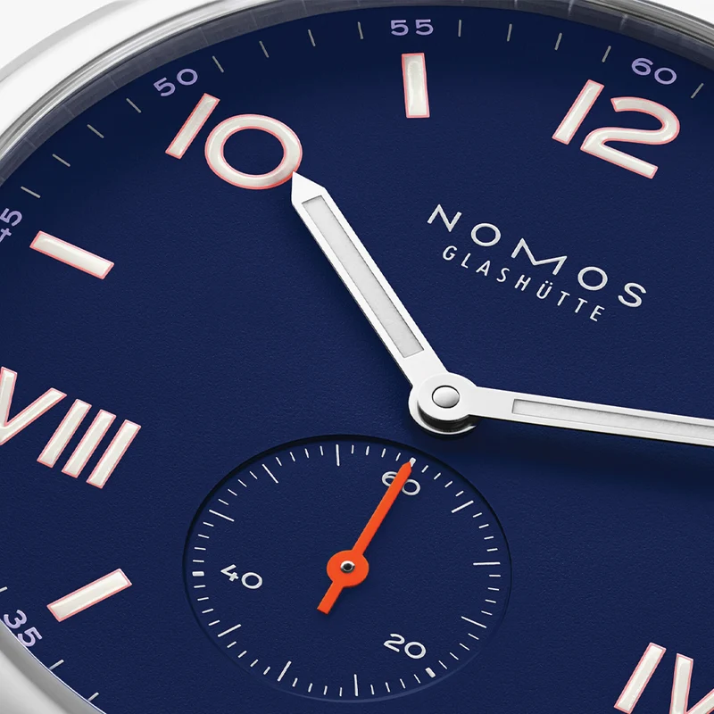 Club Campus "Night Sky" Sapphire Back 38mm - Blue on Strap