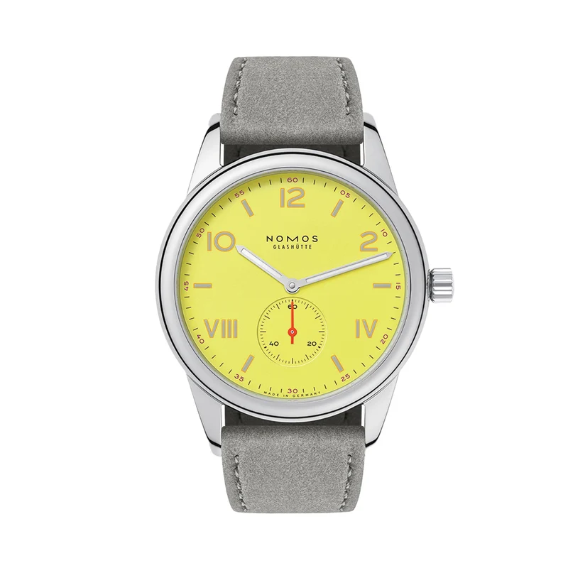 Club Campus "Starlight" Sapphire Back 38mm - Yellow on Strap