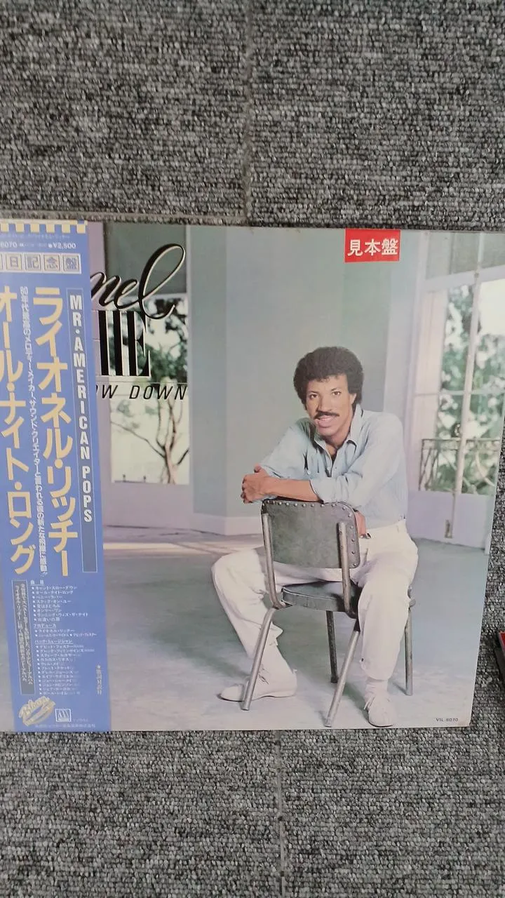 VICTOR Sample Disc Unused Record Lionel Ritchie All Night Long