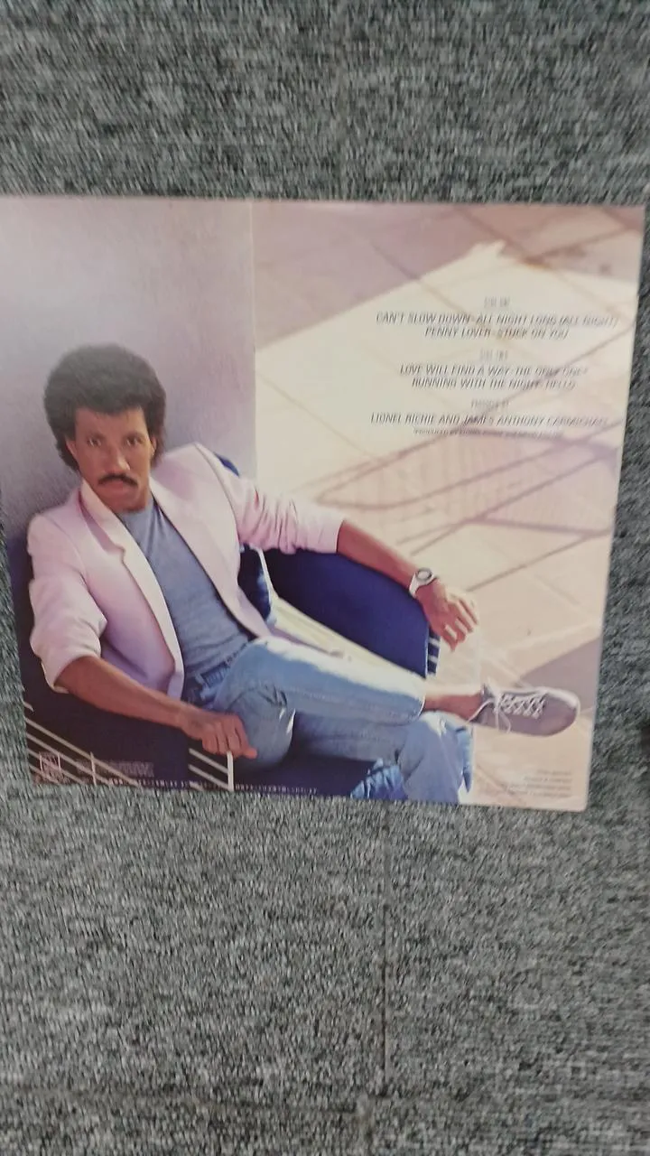 VICTOR Sample Disc Unused Record Lionel Ritchie All Night Long